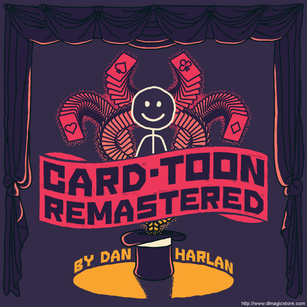 Card-Toon Remastered by Dan Harlan (Gimmick Not Included)