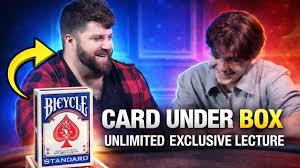 Card Under Box Lecture by Daniel Chard