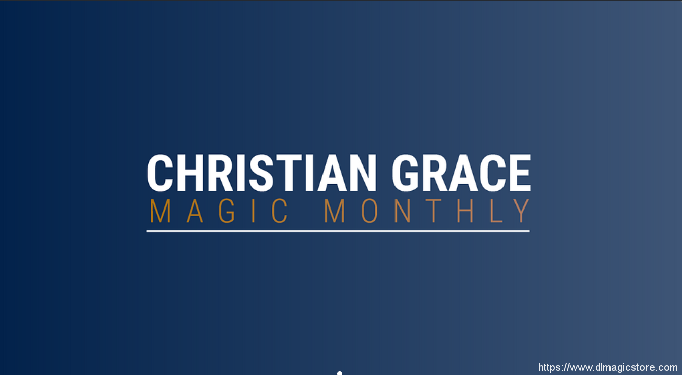 Christian Grace – A Circus Card Trick