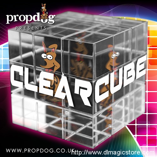 Clear Cube by PropDog (Gimmick Not Included)