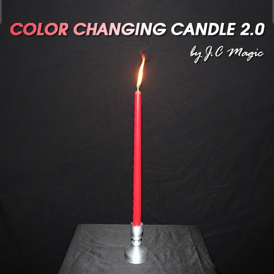 Color Changing Candle 2.0 by J.C Magic