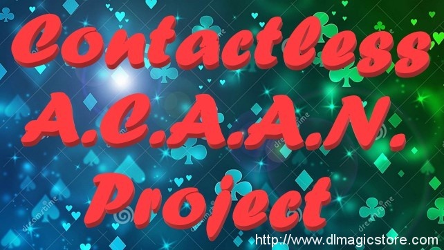 Contactless A.C.A.A.N. Project by B. Magic (aka Biagio Fasano) (Instant Download)