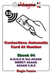 Contactless Automatic Card At Number – Ebook 4 by Biagio Fasano (Instant Download)