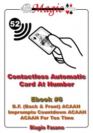 Contactless Automatic Card At Number – Ebook 6 by Biagio Fasano (B. Magic) (Instant Download)