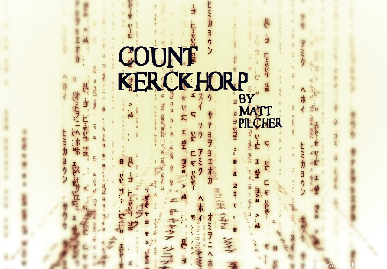 Count Kerckhorp – By Matt Pilcher (Instant Download)