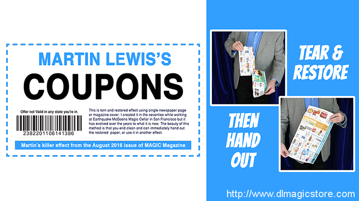 Coupons by Martin Lewis