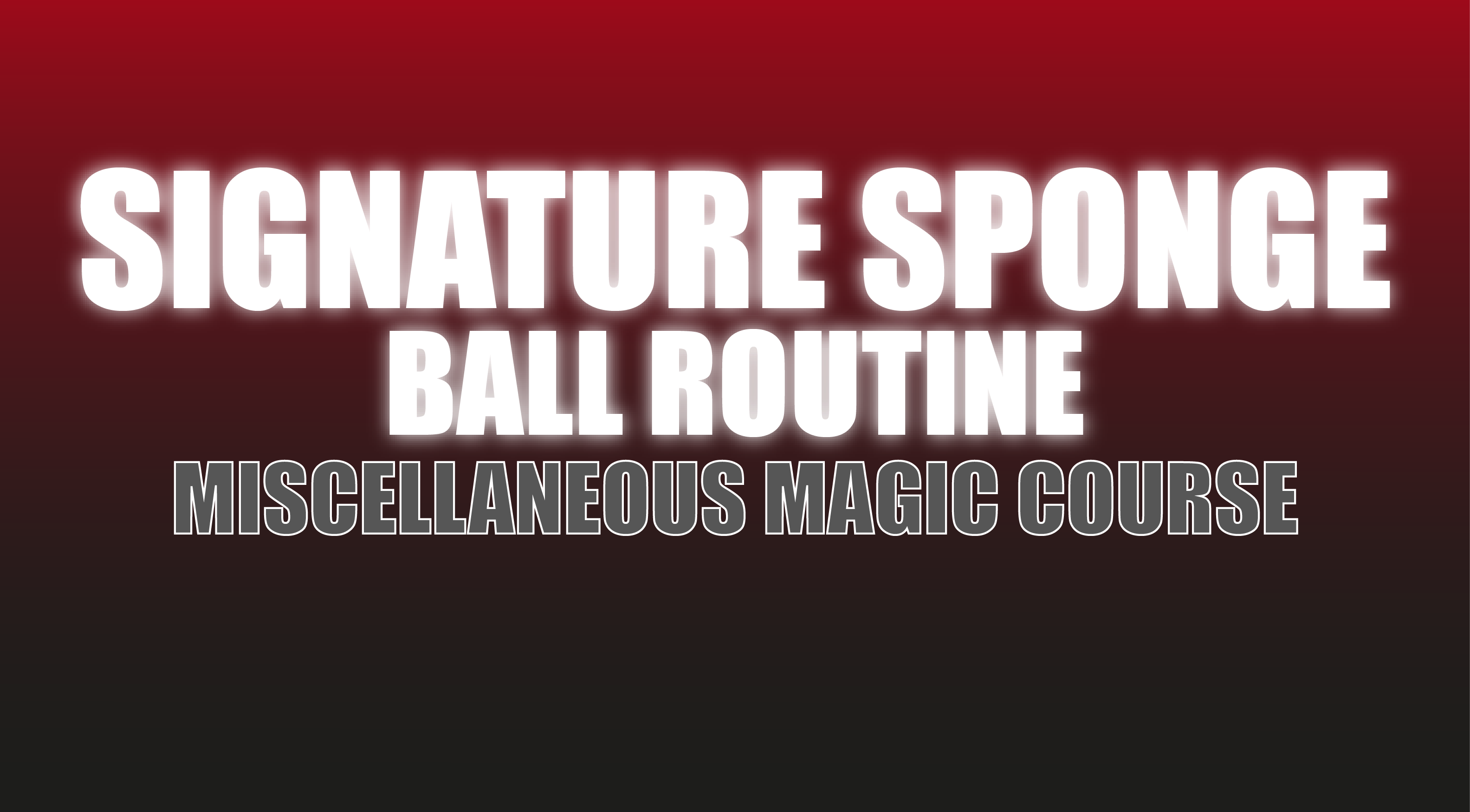 Craig Petty – Signature Sponge Ball Routine (Netrix)