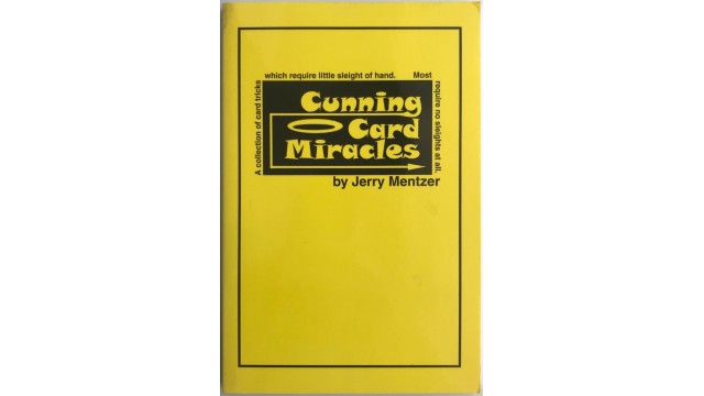 Cunning Card Miracles by Jerry Mentzer