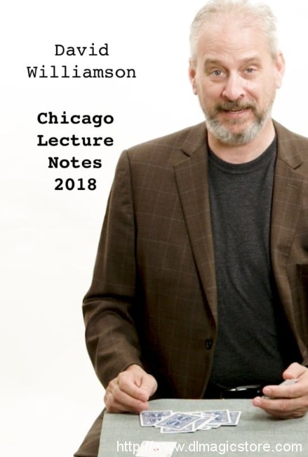David Williamson – Chicago Lecture Notes 2018
