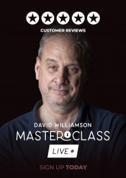 David Williamson Vanishing Inc Masterclass: Live Week 2