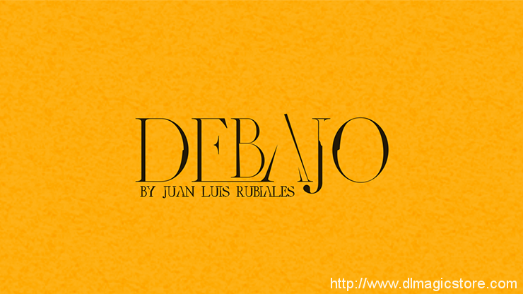 Debajo by Juan Luis Rubiales (Instruction Video Only)