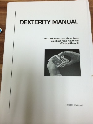 Dexterity Manual by Justin Higham