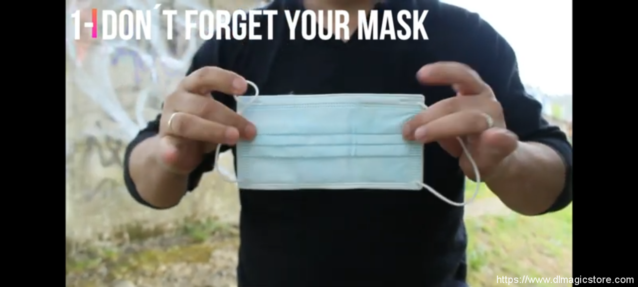Don´t forget your mask by Patricio Teran (Instant Download)