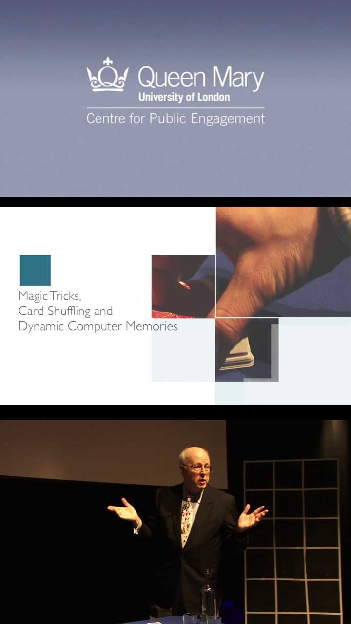 Dr Brent Morris – Magic Tricks, Card Shuffling and Computer Memories