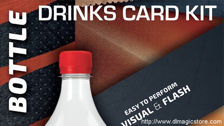 Drink Card KIT for Astonishing Bottle Accessory by Joao Miranda