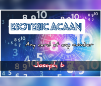 ESOTERIC ACAAN by Joseph B. (Instant Download)
