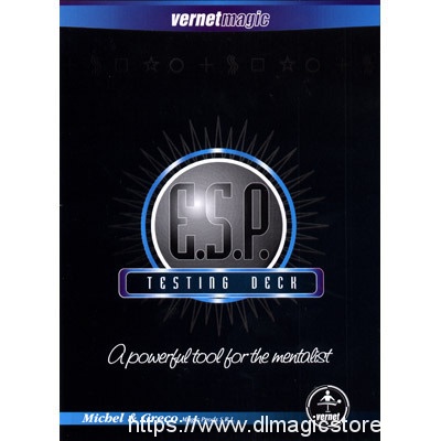 ESP Testing Deck by Vernet Magic (Gimmick Not Included)