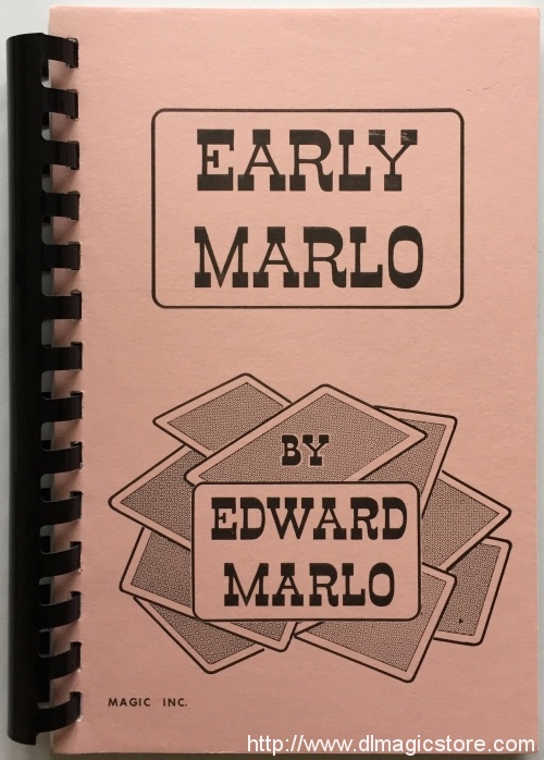 Early Marlo by Edward Marlo
