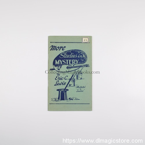 Eric C.Lewis – More Studies In Mystery