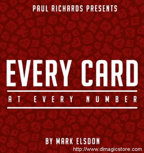 Every Card At Every Number by Mark Elsdon