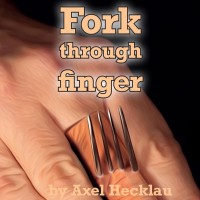 Fork Through Finger by Axel Hecklau (Instant Download)