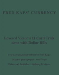 Fred Kaps’ Currency by Fred Kaps