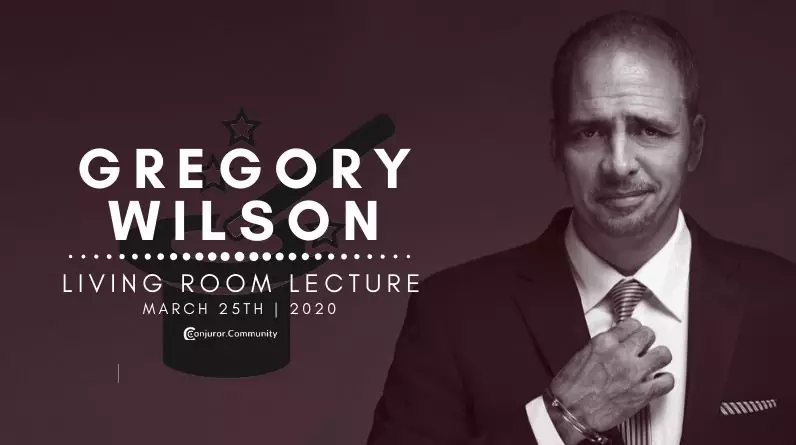 Greg Wilson Living Room Lecture (March 25th)