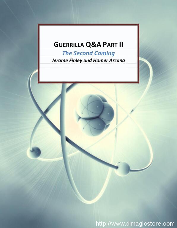 GuerillA Q&A Part 2 by Jerome Finley