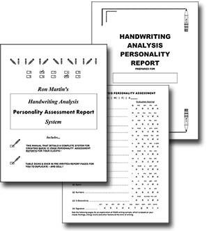 Ron Martin’s Handwriting Analysis Report Package