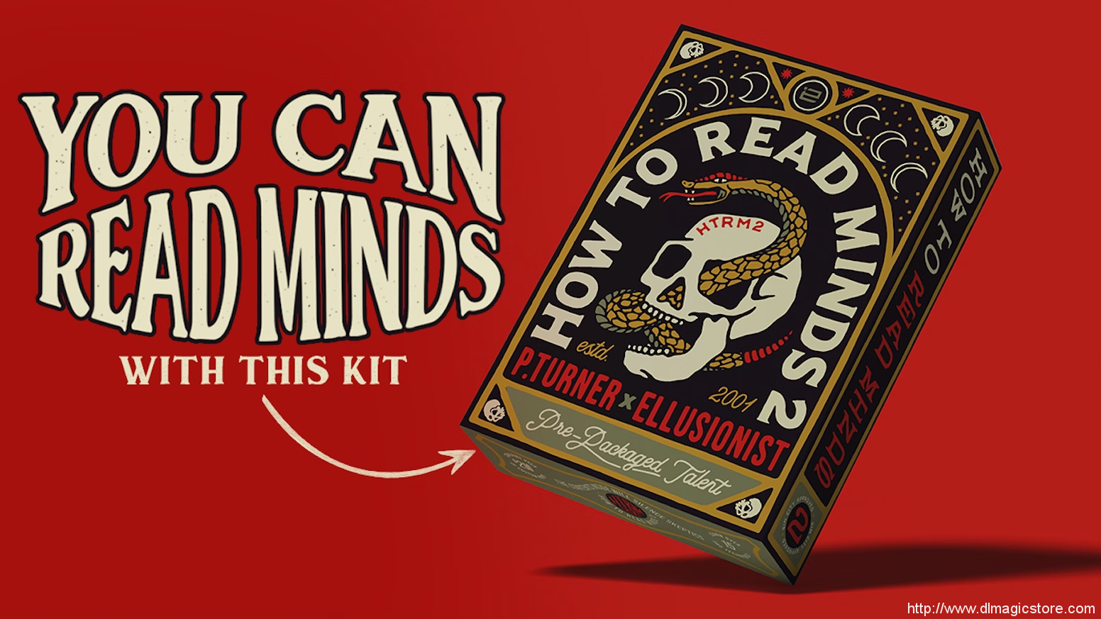 How to Read Minds 2 Kit: Ellusionist x Peter Turner (Video only)