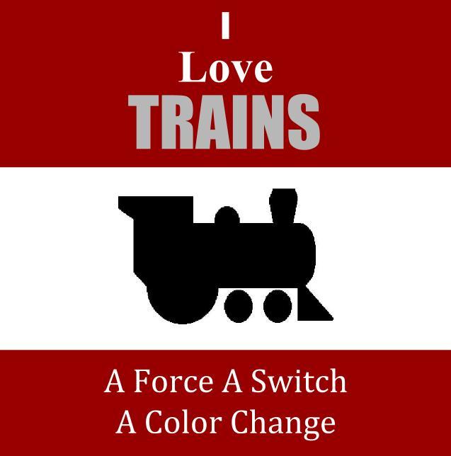 I Love Trains By Joshua Burch (Instant Download)