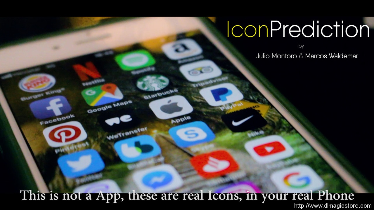 ICON PREDICTION by Julio Montoro & Marcos Waldemar (Instant Download)