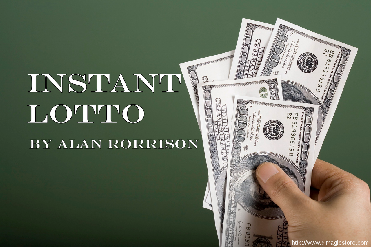 Instant Lotto By Alan Rorrison (Instant Download)