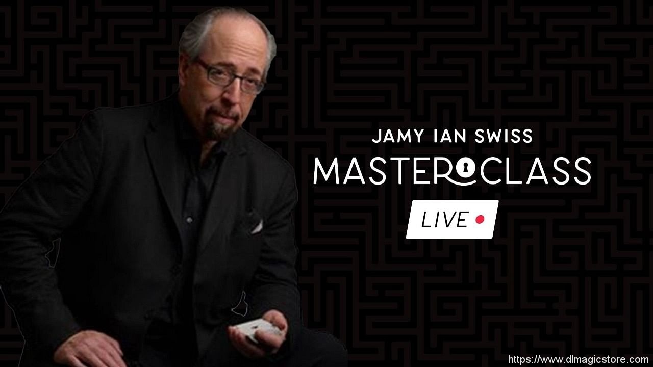 Jamy Ian Swiss Masterclass: Live Live lecture by Jamy Ian Swiss