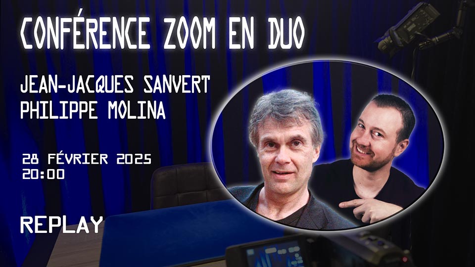 Jean-Jacques Sanvert & Philippe Molina – ZOOM conference in duo (French)