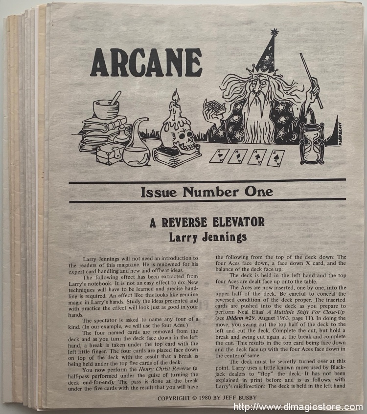 Jeff Busby – Arcane (Issues No.1-14)