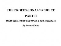 Jerome Finley – The Professionals Choice II