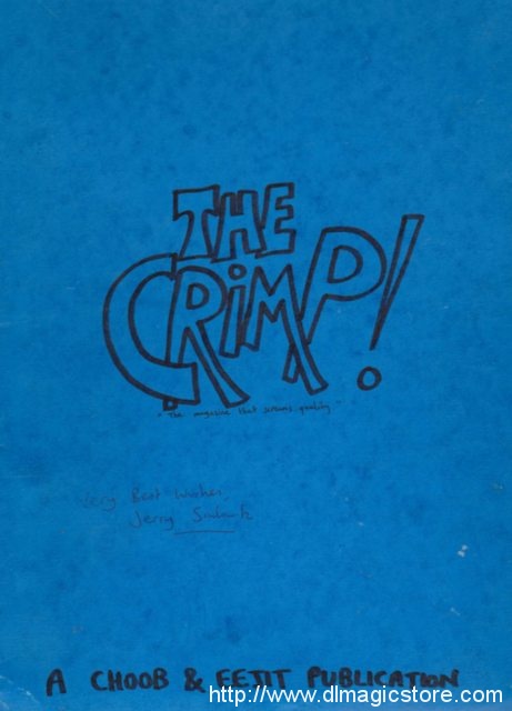 Jerry Sadowitz – The Crimp Vol 1-64 Extremely Rare