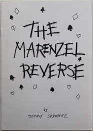 Jerry Sadowitz – The Marenzel Reverse