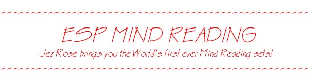 Jez Rose – ESP Mind Reading