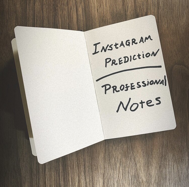 Joe Diamond – Instagram Prediction – Pro Notes