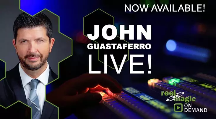 John Guastaferro Live! Real Magic Magazine