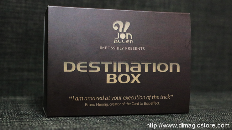 Jon Allen – Destination Box (Gimmicks Not Included)