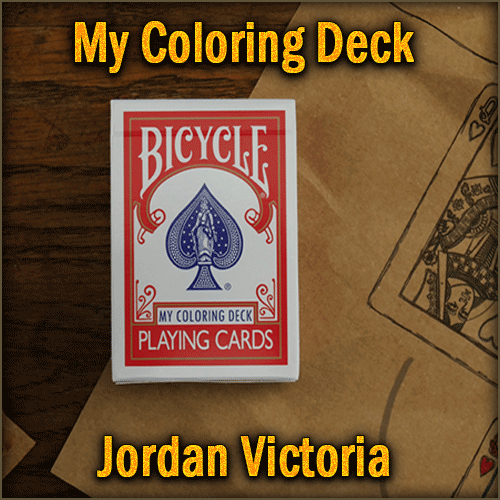 Jordan Victoria – My Coloring Deck Bicycle (Deck Not Included)
