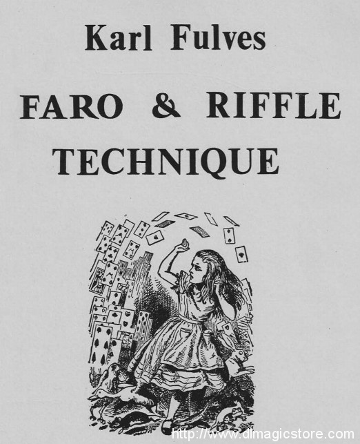 Karl Fulves – Faro & Riffle Technique