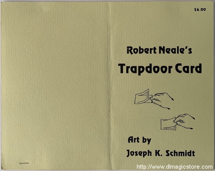 Karl Fulves – Robert Neale’s Trapdoor Card