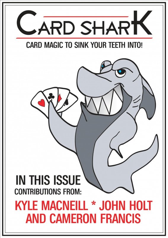 Kyle MacNeill – Card Shark magazine complete 1-8