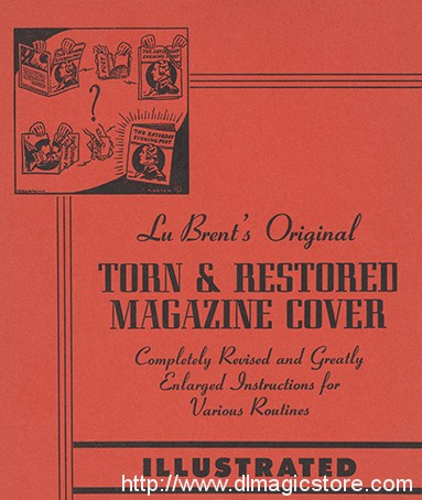 LU BRENT’S ORIGINAL TORN & RESTORED MAGAZINE COVER