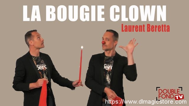La bougie Clown by Laurent Beretta