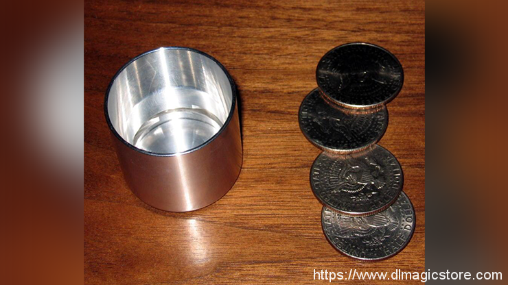 Leprechaun Sucker Cup Half Dollar by Chazpro Magic (Gimmick Not Included）